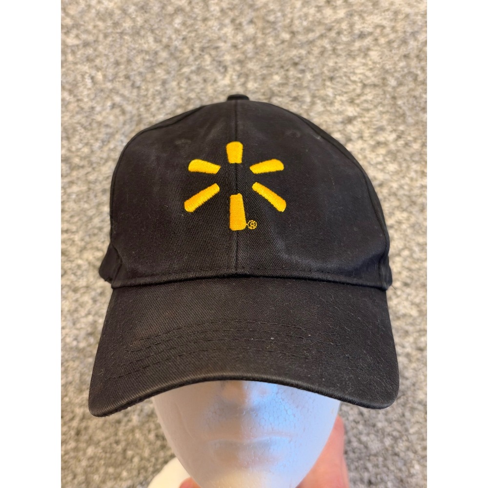 Walmart Baseball Cap Mens OSFM Black Proud Walmart Associate Spark Logo Hat